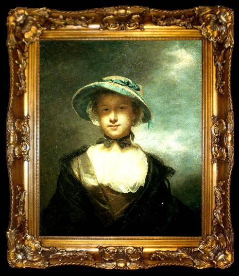 framed  Sir Joshua Reynolds catherine moore, ta009-2